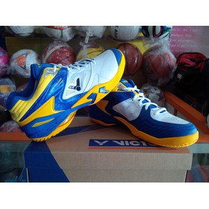 SPECIAL Sepatu VICTOR SH P9200M AF ( SHP9200MAF ) White/BLUE