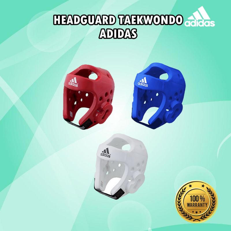 HEAD GUARD/PELINDUNG KEPALA TAEKWONDO ADIDAS