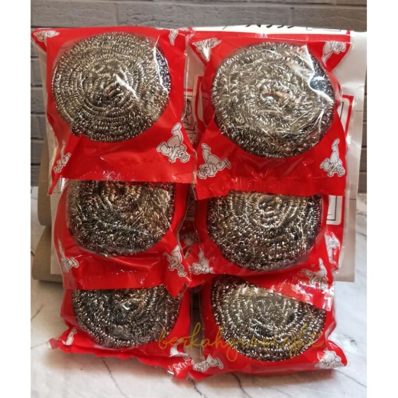 GOSOK PANCI STAINLESS BESAR