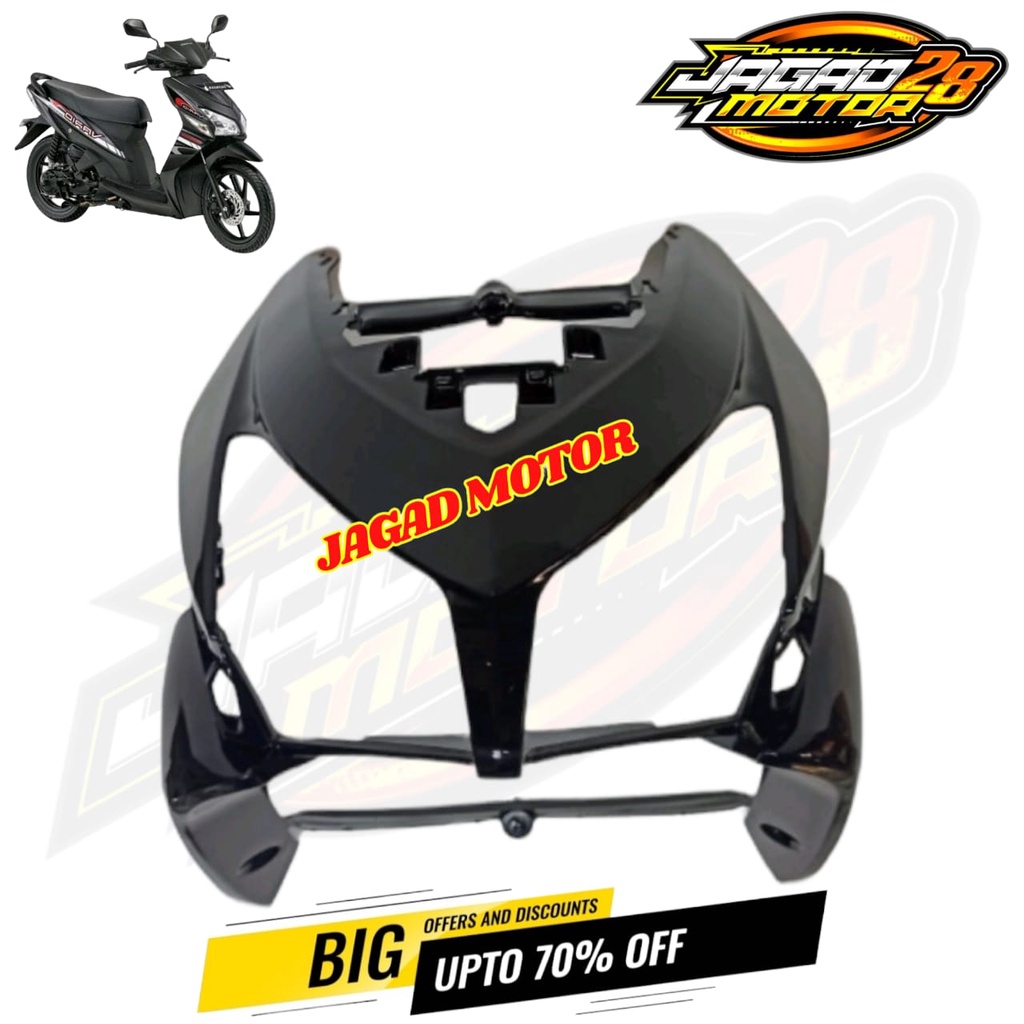 Tameng Depan Vario Lama 110 Karbu Vario 110 Cw Hitam / Dasi Depan Vario Lama 110 Karbu Vario 110 Cw Hitam / Cover Body Bodi Depan Vario Lama 110 Karbu Vario 110 Cw Hitam