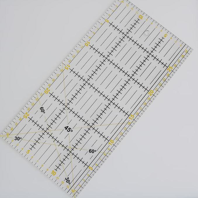 

Ready Oke Penggaris Yicbor Quilting Ruler Busana Ac-30