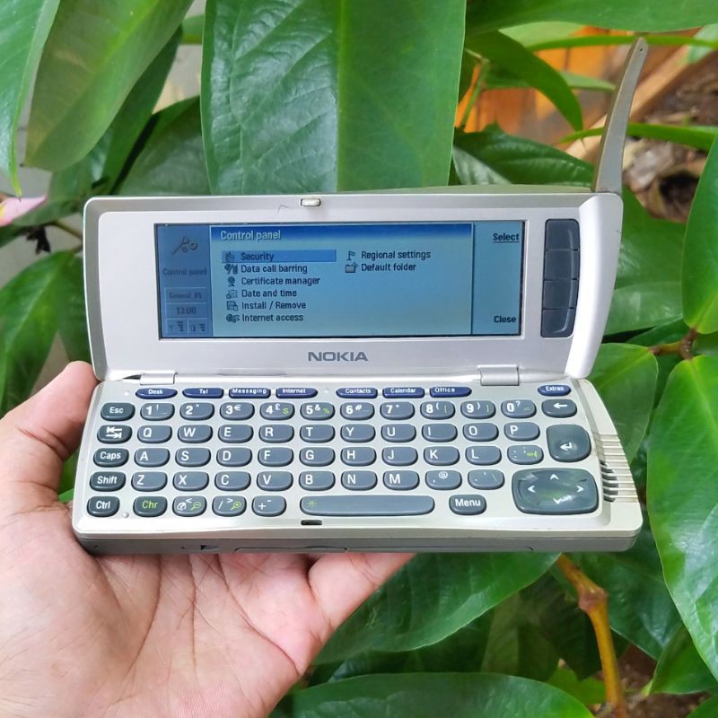 Hp jadul Nokia 9210i Comunicator legendaris mulus original hp unik hp langka