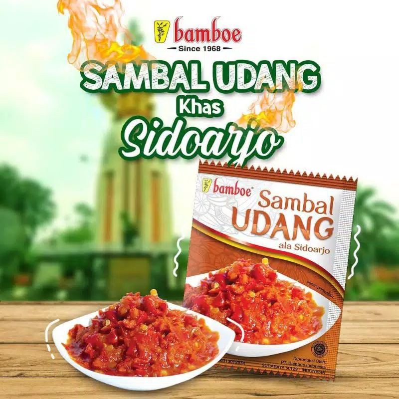 

BAMBOE/ULEG SAMBAL SACHET 15GR