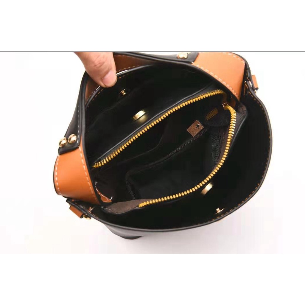 8933 TAS WANITA IMPORT SLEMPANG HANDBAG [1KG 2PC] PERFECT CORNER