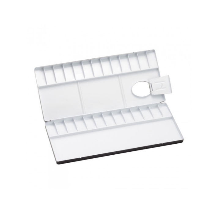 

Holbein Aluminum Folding Watercolor Palettes - 26 well 1130-80