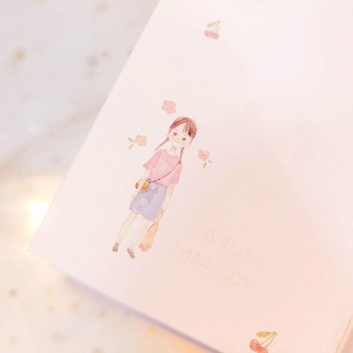 

Radula / A5 Kawaii 100 Bucket List Diary Notebook Hand Books Planner Stationery Kualitas Terbaik