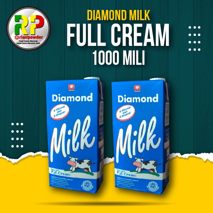 

SUSU UHT DIAMOND 1 LITER FULL CREAM