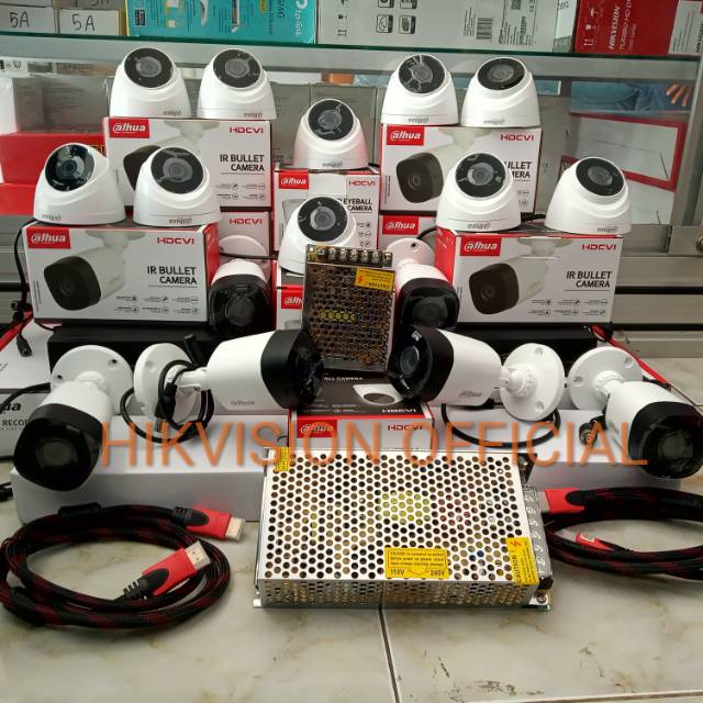 Paket CCTV DVR Dahua 8ch dan 4ch