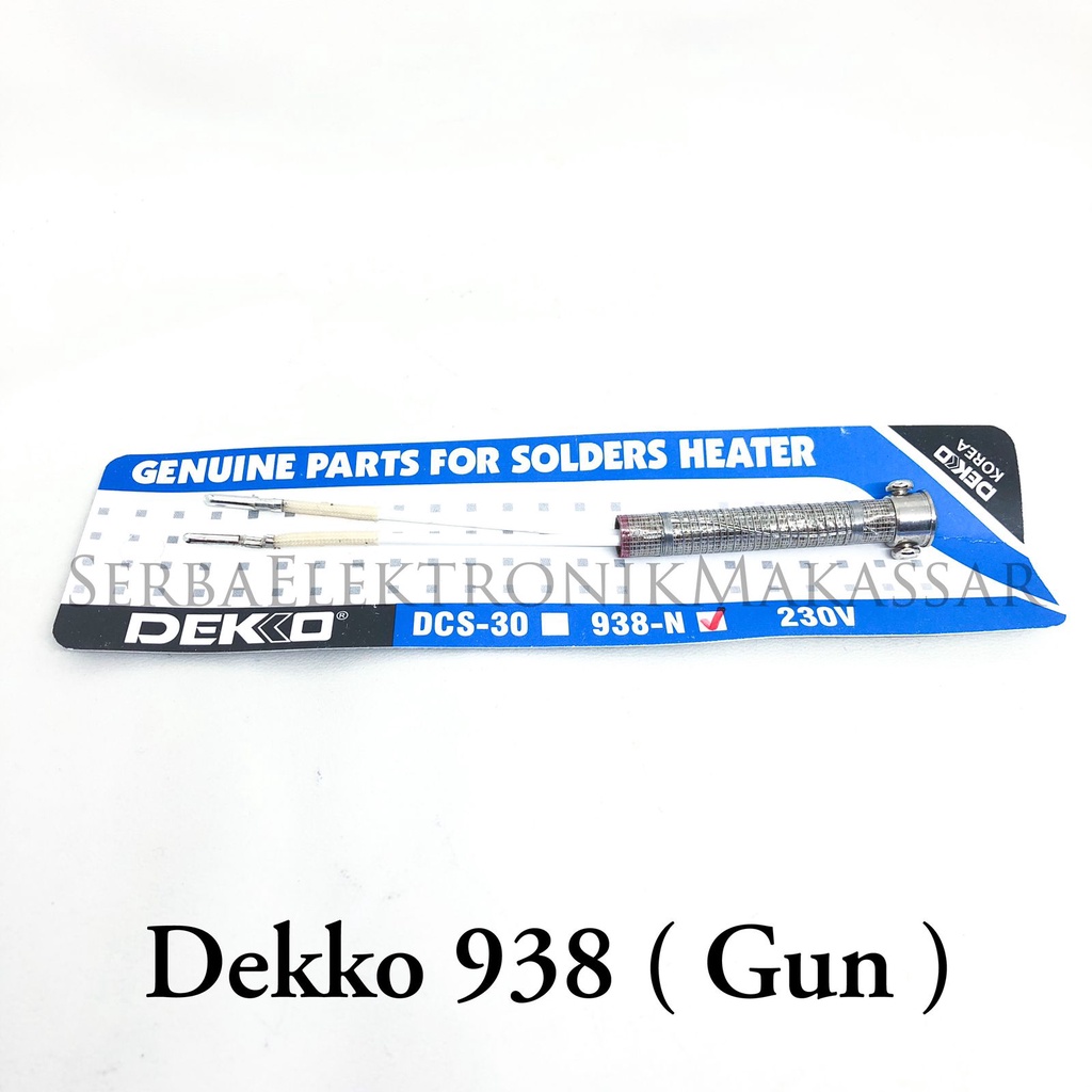 Elemen Isi Pemanas Solder DEKKO 938 Gun Tembak