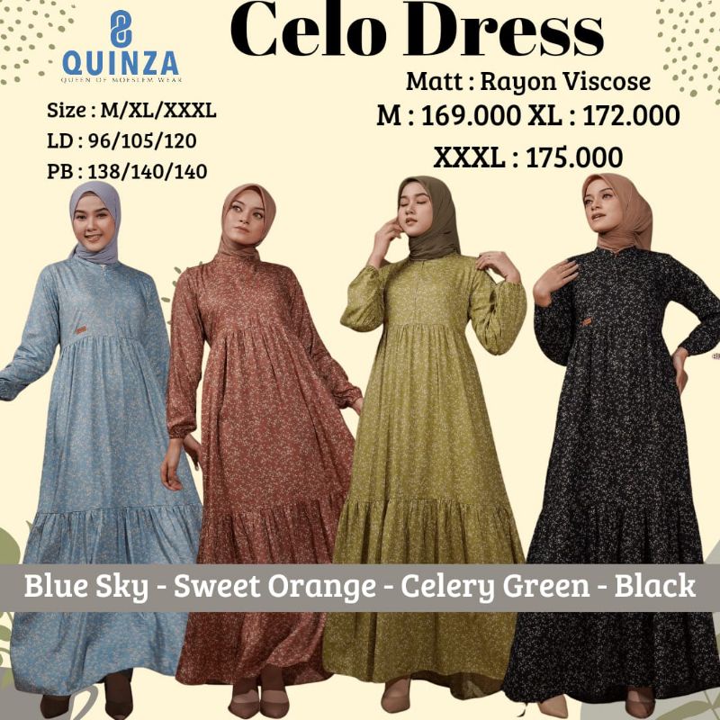 CELO DRESS BY QUINZA