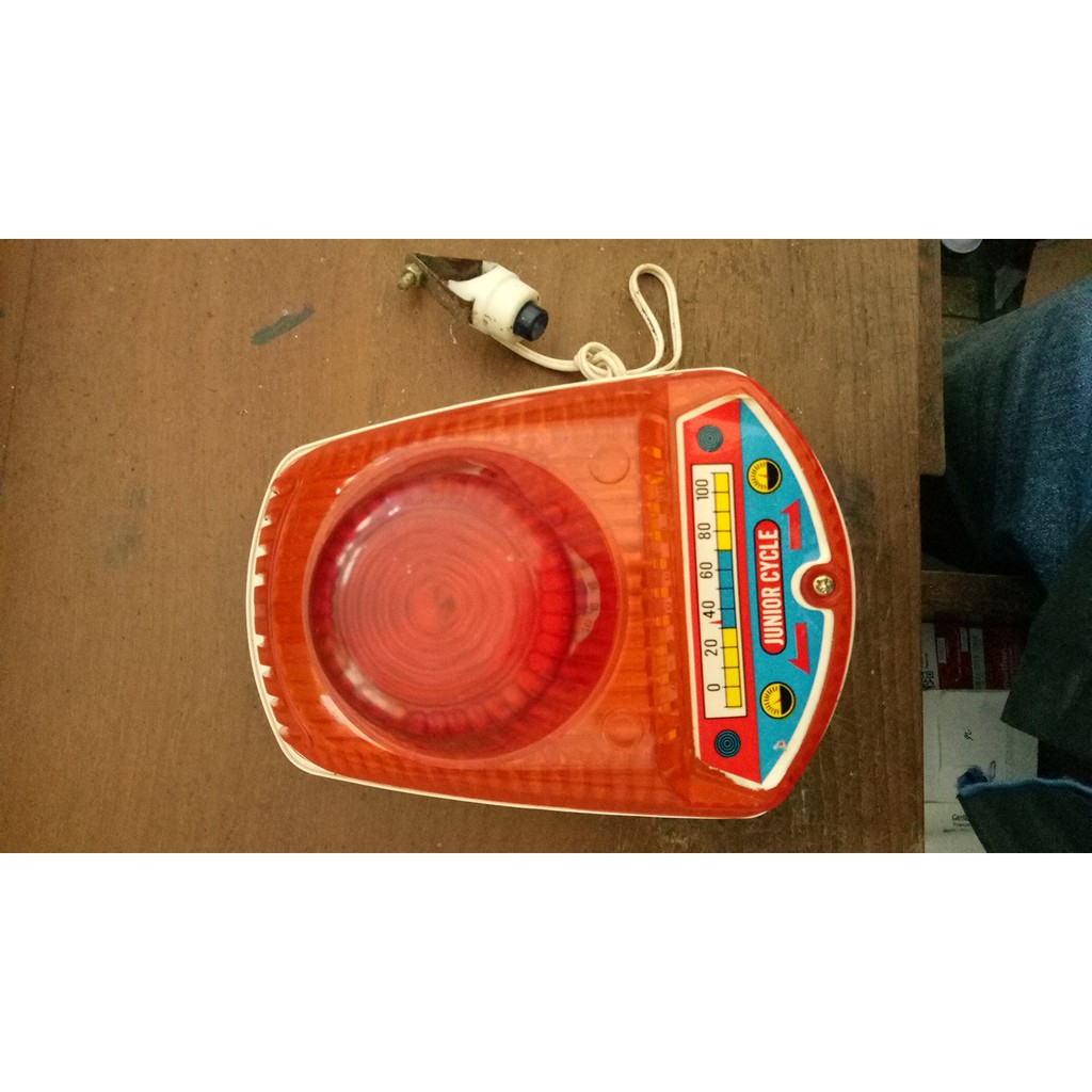 BEL SIRINE UFO LAMPU  UNTUK SEPEDA MINION JENGKI ANTIK NOS