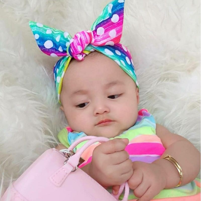 HeadWrap Motif Bayi dan Anak kshfasion