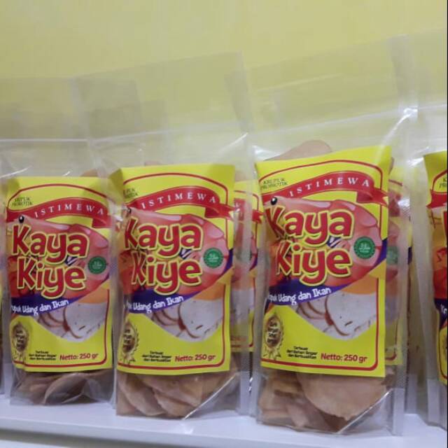 

KERUPUK UDANG PROBIOTIK KAYA KIYE