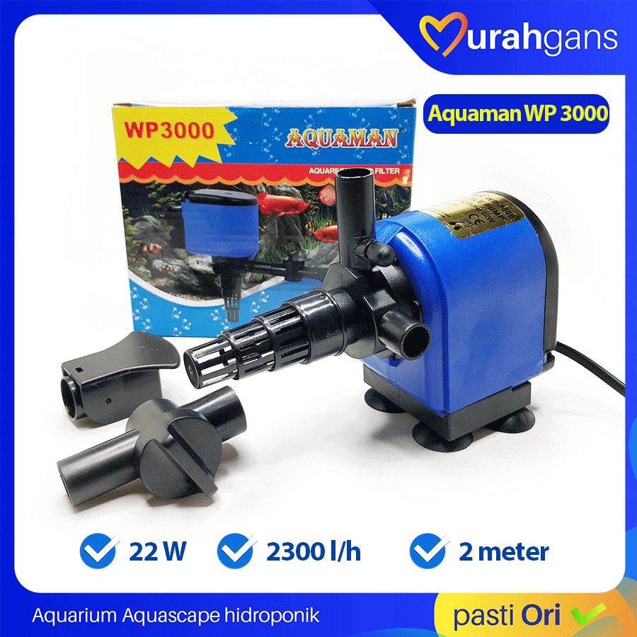 Pompa Aquarium AQUAMAN WP 3000 2300 LPH