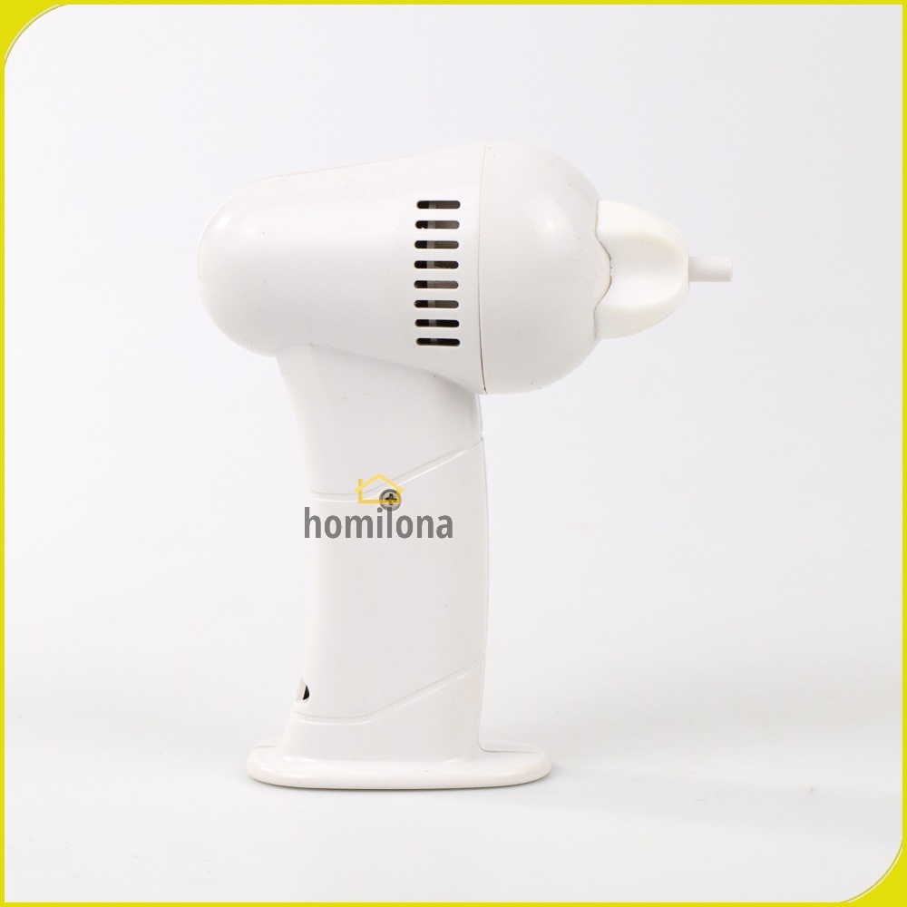 Electric Ear Wax Vacuum Pembersih Kotoran Telinga - WaxVac 682 - White