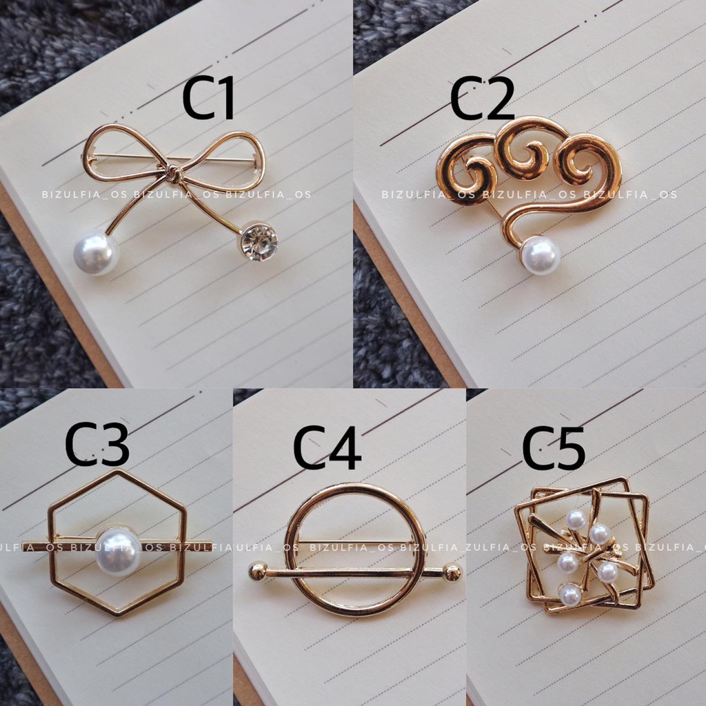 Brooch / Bros DC Part 102  / Bros Jilbab / Bros Hijab / Bros Kebaya / Bros Kutubaru / Bros Cantik-C