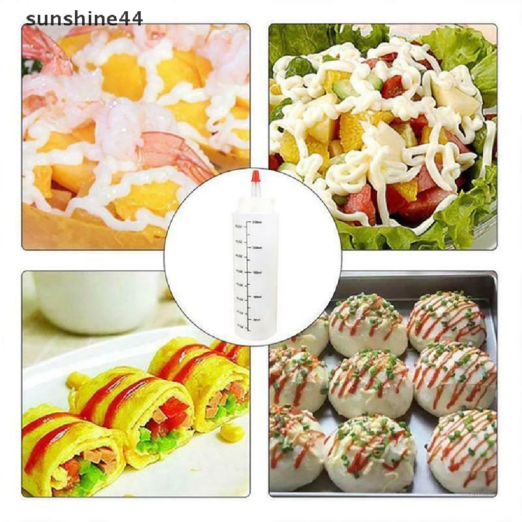 Sunshine Botol Remas Squeezabl Anti Bocor Untuk Salad