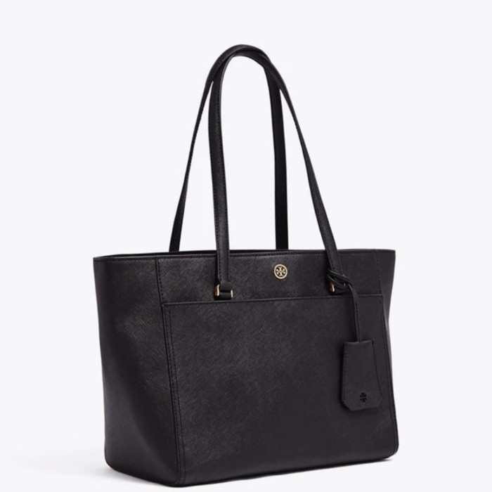 Terlaris tory burch tote small bag - Hitam