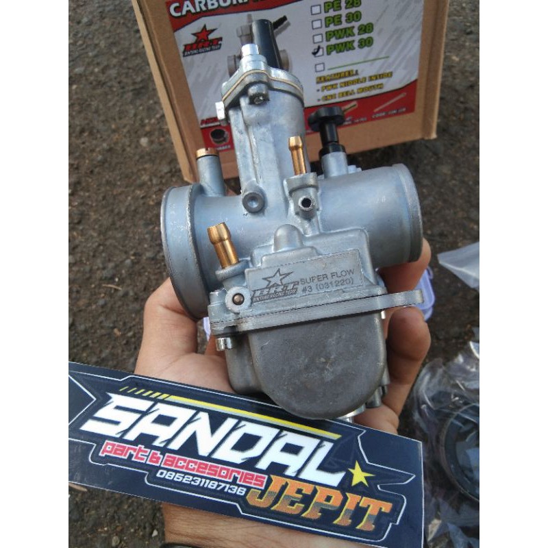 SUPER FLOW CARBURATOR BRT 28 30 32 34 KARBU PWK BRT 28 30 32 34 MM SET MAIN JET PILOT JET JARUM SKEP