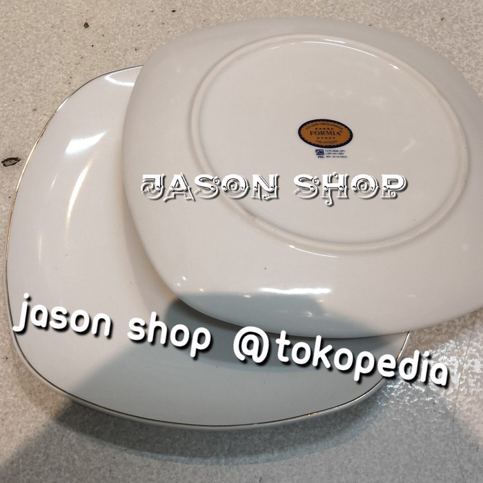 Piring makan keramik Formia/Piring keramik Formia