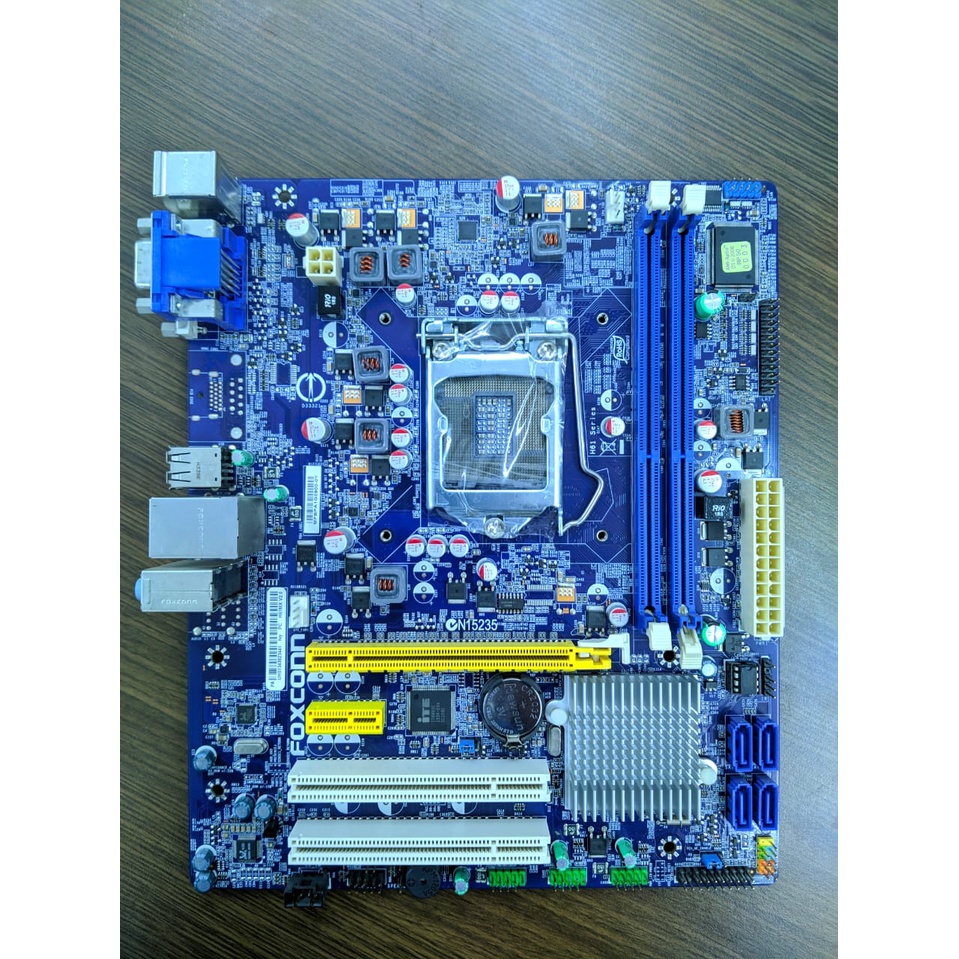 Paket Mobo H61 Foxcon Dan Processor I3 3220 Soket 1155