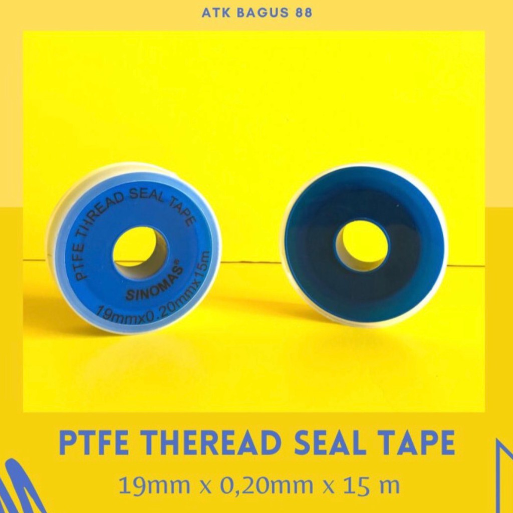 PTFE THEREAD SEAL TAPE /1pcs ISOLASI KERAN AIR / PEREKAT TERMURAH