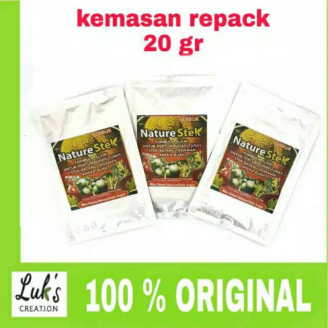 NATURE STEK REPACK 20 gram - NATURE STEK  PENUMBUH AKAR STEK