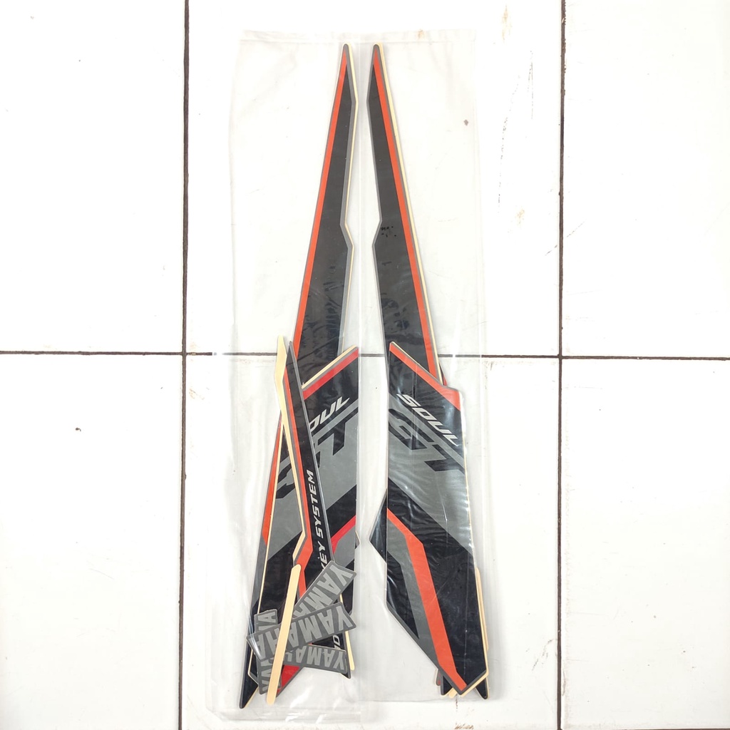 Stiker Bodi Lis Body Striping Soul Gt 125 2018 (Pilih Warna)