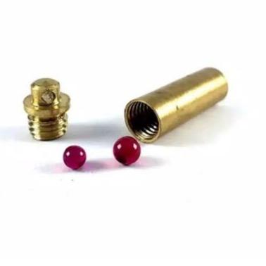 ➾ Favorit (4) MUSTIKA LIPAN + Tabung Liontin Kuningan ✩