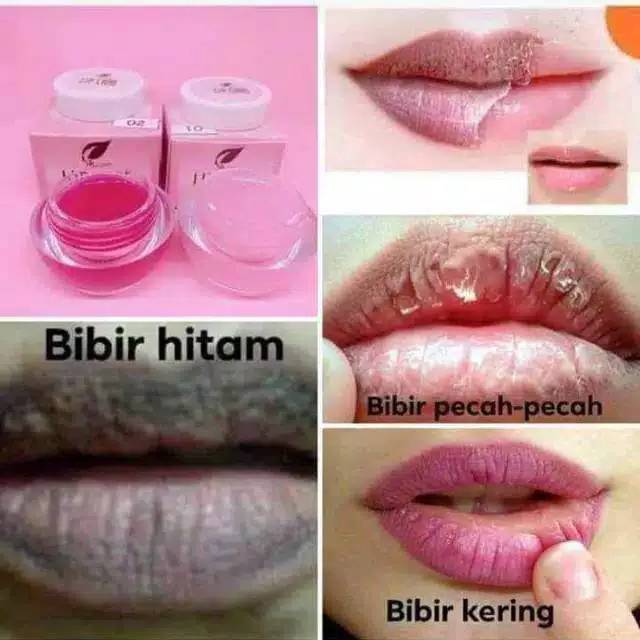 Lipcare herbal perwatan bibir mengembalikan warna merah  alami bibir