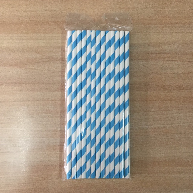 Sedotan Kertas / Paper straw isi 25pcs