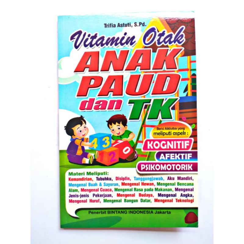 Buku vitamin otak PAUD dan TK