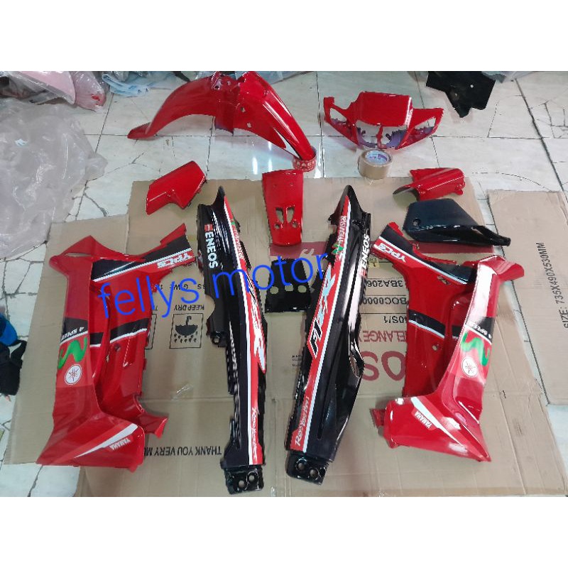 Full Set Body Halus Motor Yamaha FIZ R / perlengkapan bodi motor FIZ R WARNA
