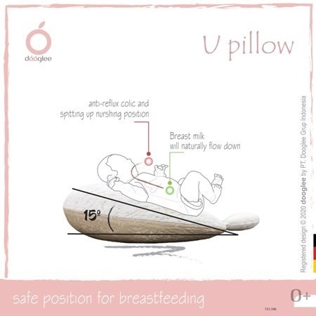 Dooglee U pillow Nursing pillow / Doogle / Bantal Menyusui