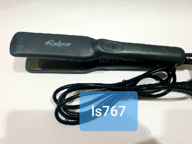 Catok Rambut Ladystar Ls 767 catokan Lurus plat lebar kualitas Bagus Murah dengan Suhu yang panas