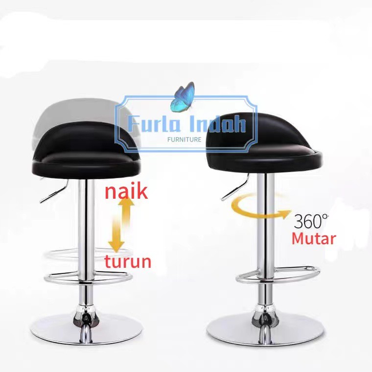 kursi bar kursi cafe kursi barstool hidrolix TYPE 208-5#