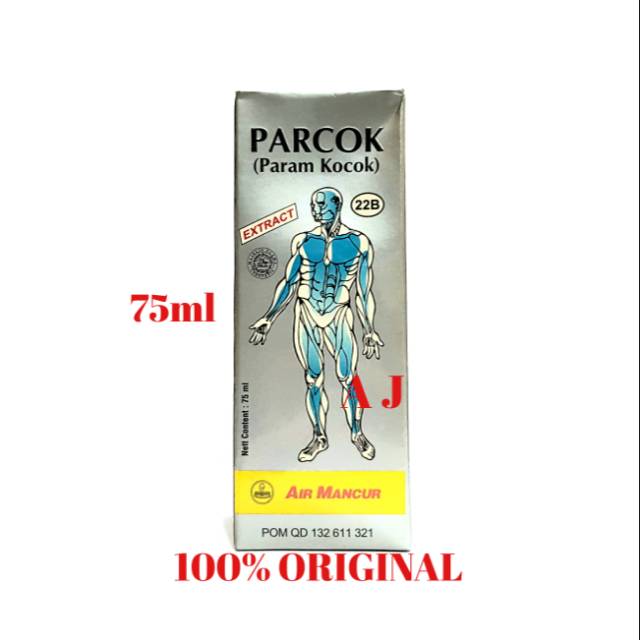 Parcok 75ml / Param Kocok Air Mancur - Minyak Pijat