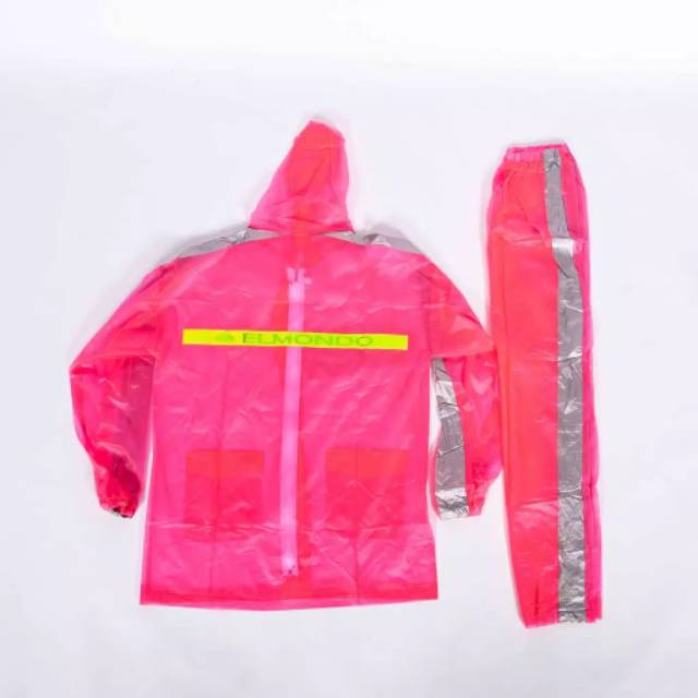 Jas hujan stelan jaket celana elmondo lexi 934