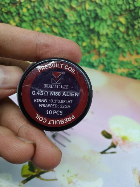 COD PENGAPIAN KOIL VAMOCEE NI80 0.45 OHM ISI 10 PCS AUTHENTIC