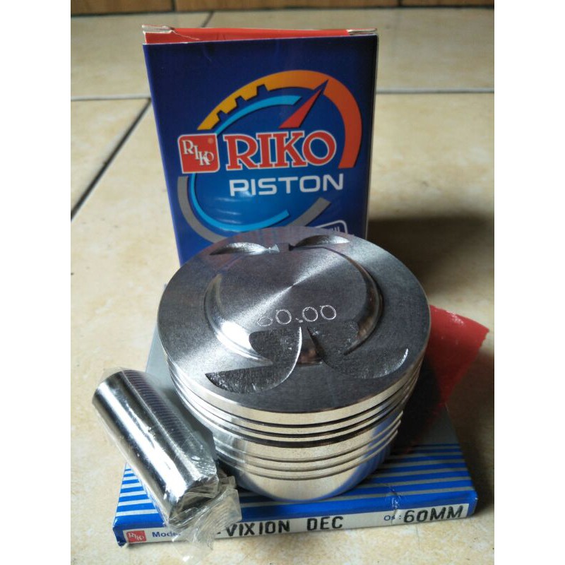 seher/piston kit buat motor vixion, Jupiter mx,n max,aerox uk 57/58/58,5/59/59,5/60 pin 14 merk riko vietnam-2