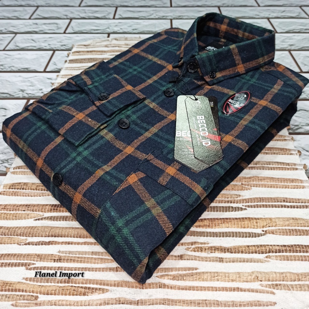 Kemeja panjang kotak-kotak pria size M L XL - kemeja flanel lengan panjang import terbaru 2023- flanel distro lengan panjang uniqlo