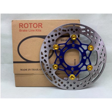 Disc Rotor 3D Star 220mm Floting CNC Rotor Front Disc Brake 220mm RT-130 Universal Beat Vario Scoopy Xeon Jup Z Mx Nuovo X Ride Fizr DLL