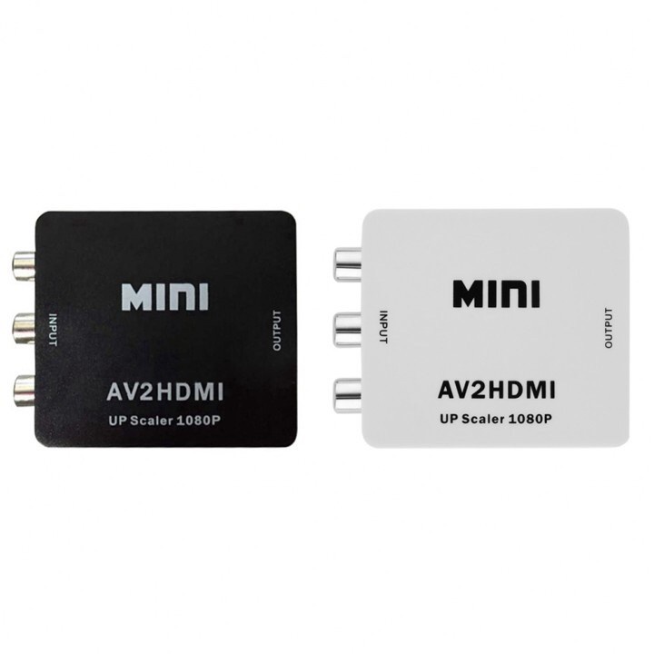 Mini HDMI AV2HDMI 1080 P Mini HDMI Ke RCA Audio Video AV CVBS HD TV