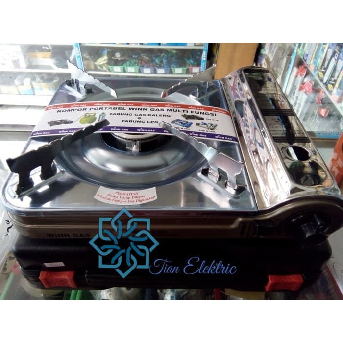 WINN GAS W3500 2in1 Kompor Gas Portable Stainless Stell