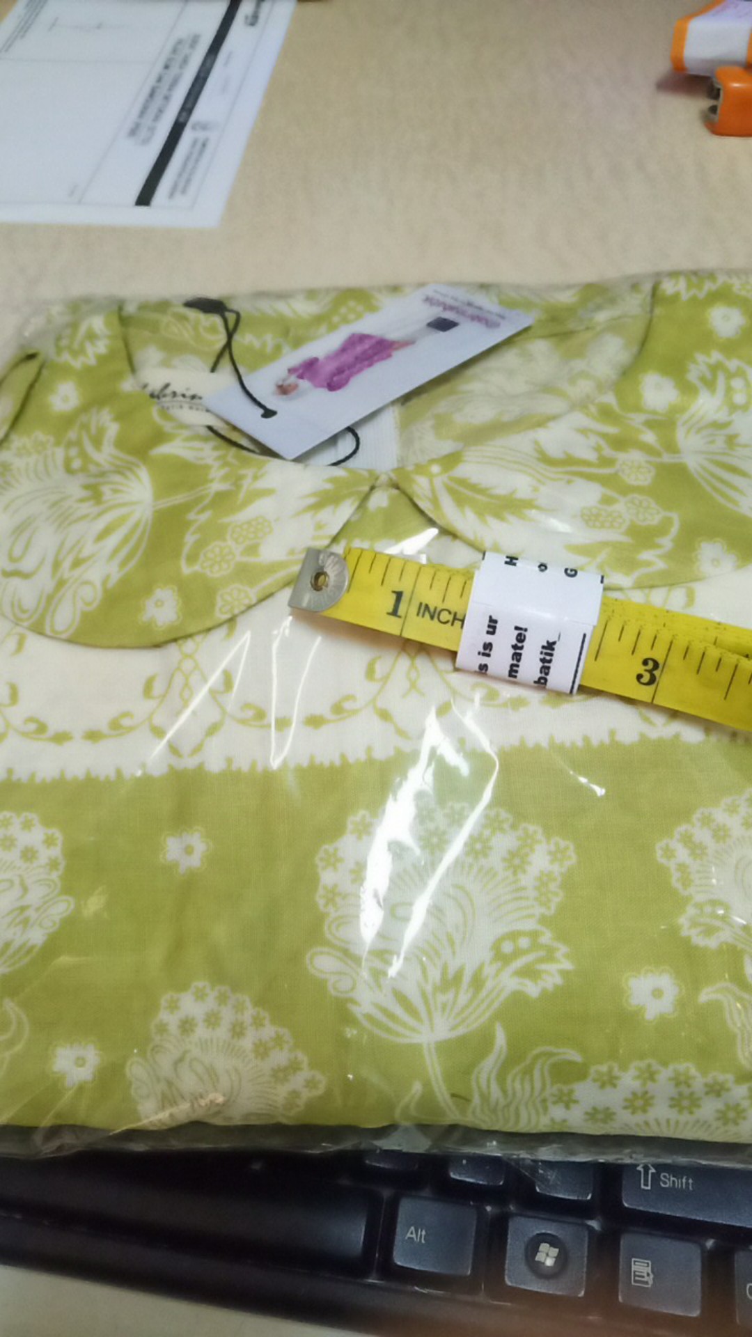 Meza Blouse Batik Wanita Cantik Modern Kekinian