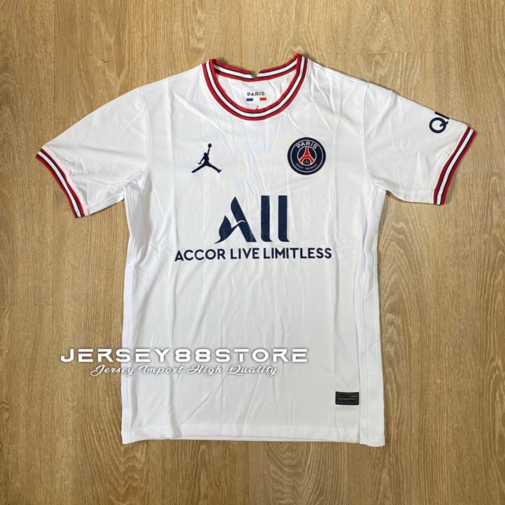 Jersey Baju Sepak Bola Grade Ori PSG 4th 2021/2022