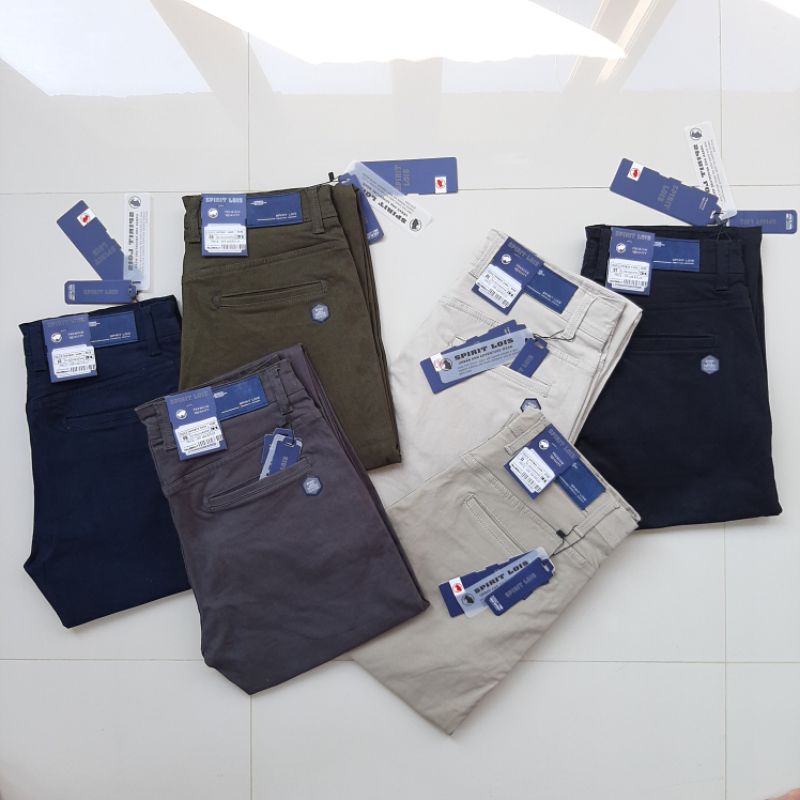 CELANA PANJANG SLIMFIT SPIRIT LOIS | ORIGINAL PRODUK | BAHAN STRONOS MELAR