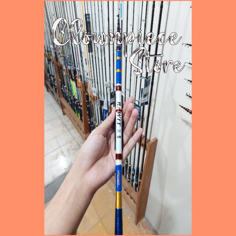 Joran Tegek Pancing Oregon Rawit 300 (3.0m) Custom Set Kolong / Joran Tegek Oregon Rawit 300 (3.0m) 