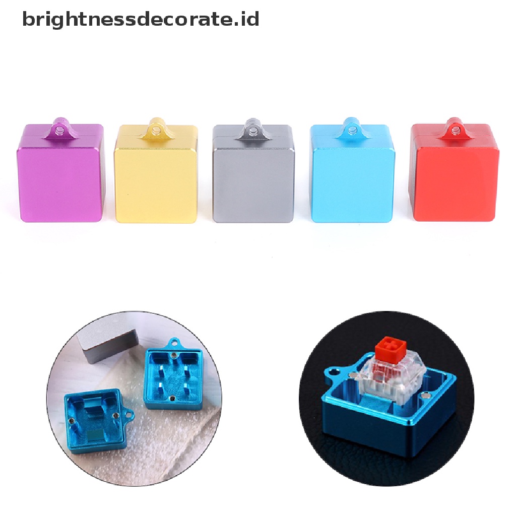 2in1 Alat Pembuka Poros Switch Bahan Metal CNC Untuk Kailh Cherry Gateron