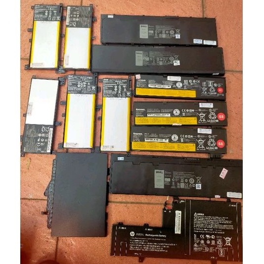 Baterai polimer bekas Leptop